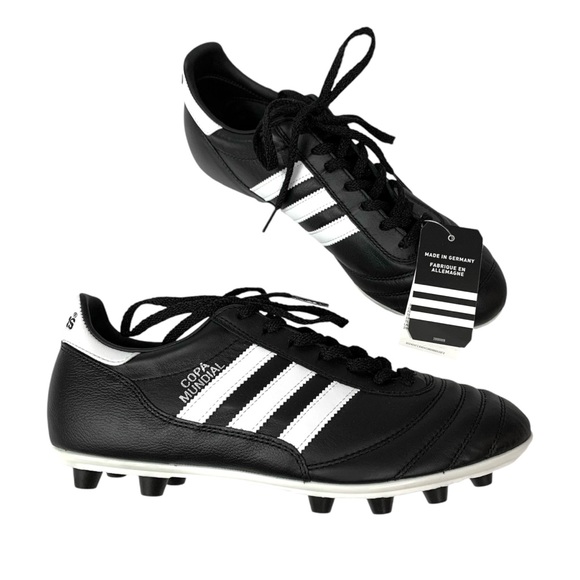 adidas Other - Adidas Mens Copa Mundial Football Soccer Cleats Shoes Size 9 Black White Germany